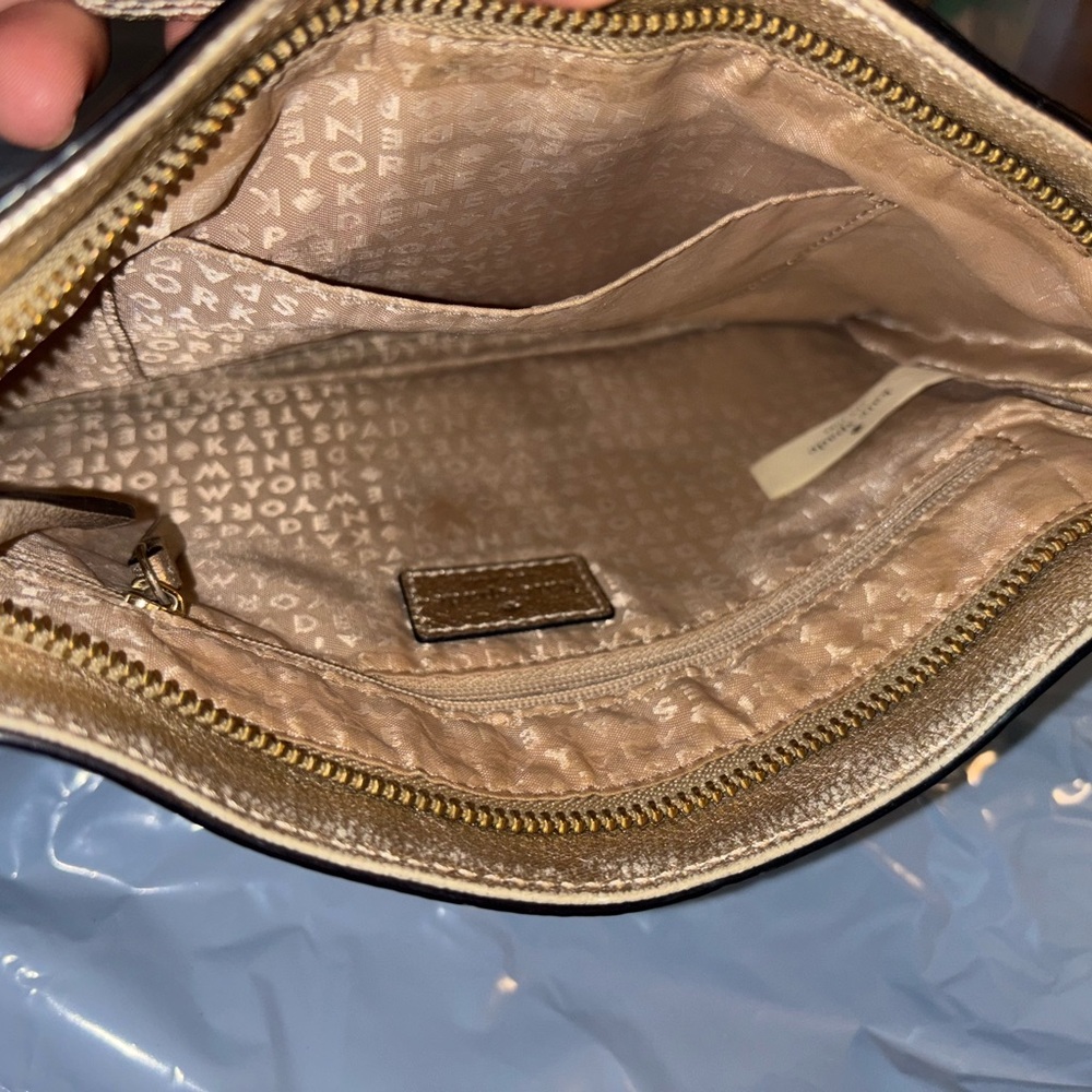 Kate Spade Gold Crossbody Bag - Picture 4 of 4